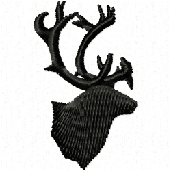 Gazelle Embroidery Design 7